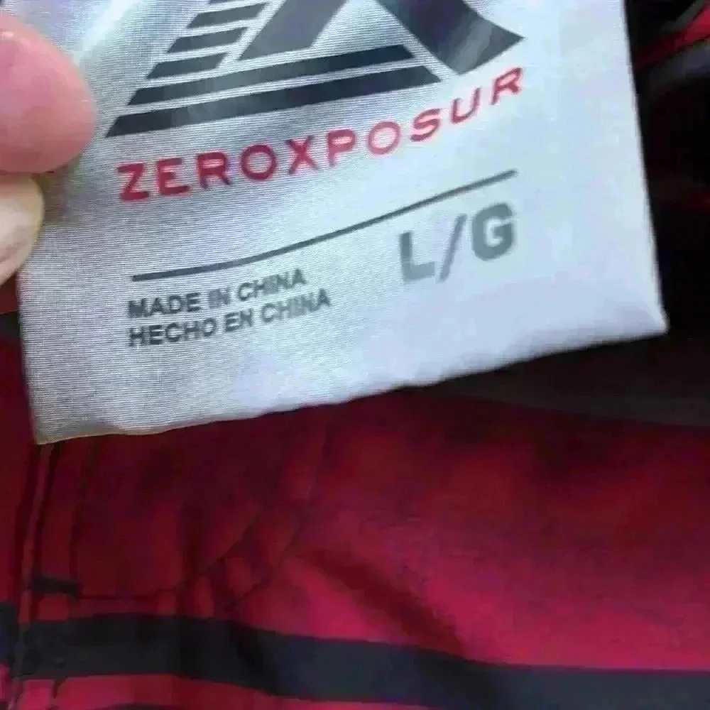 2 Pairs Of Men's Swim Trunks... ZX... ZeroXposur Size Large - Picture 8 of 10